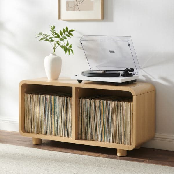 Zoe Medium Record Storage Console