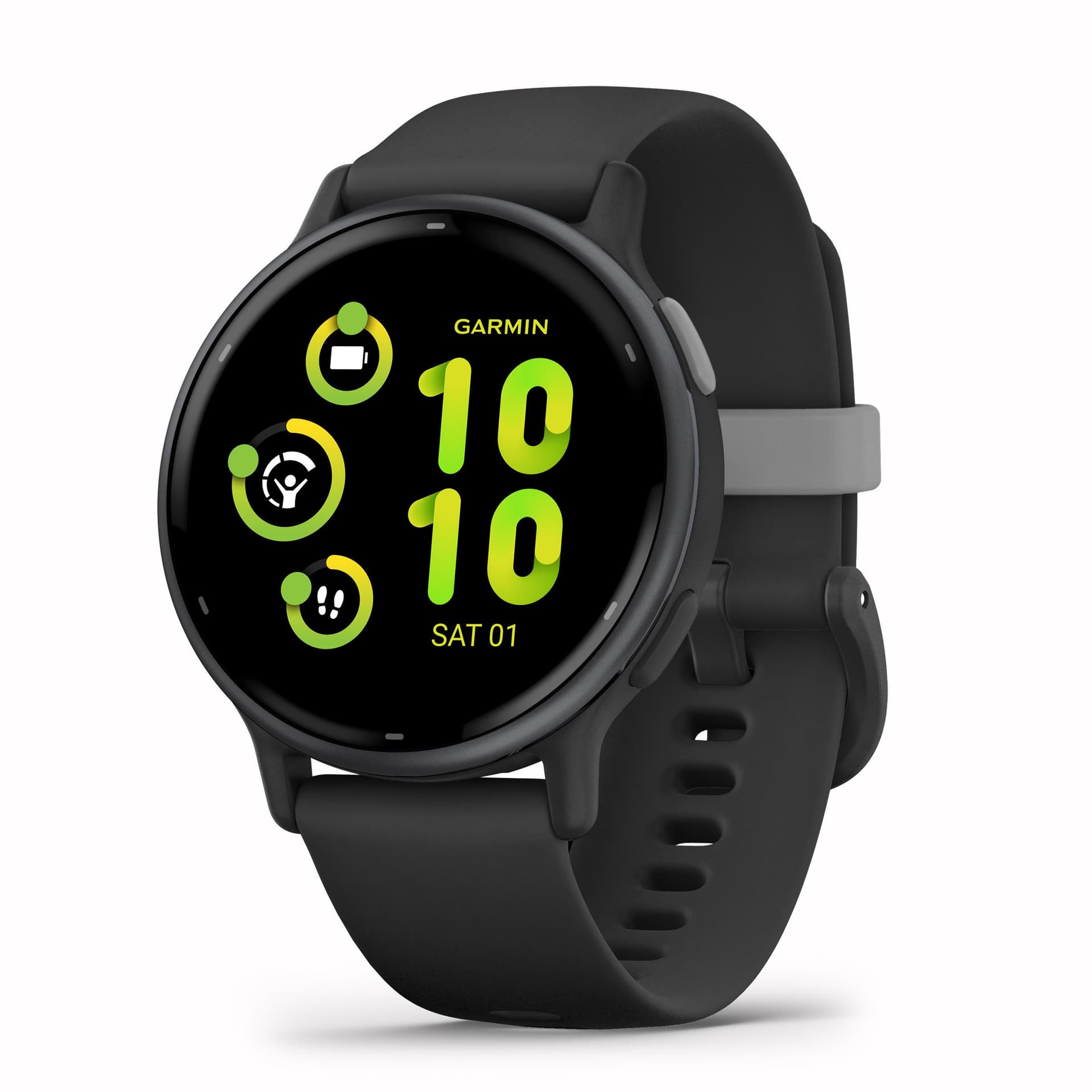 Vivoactive 5 GPS Smartwatch and On-Wrist Coach - Slate Black