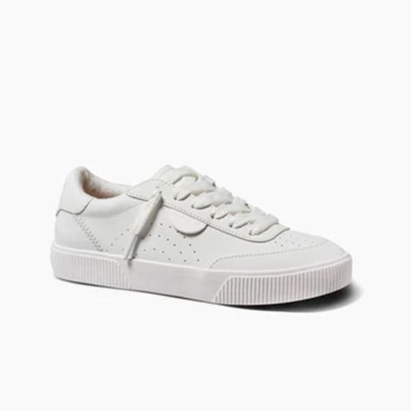 Women's Lay Day Seas Shoe-White Leather-9