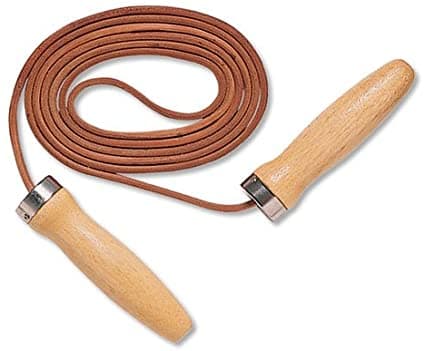 Adjustable Speed Jump Rope with Wood Handles