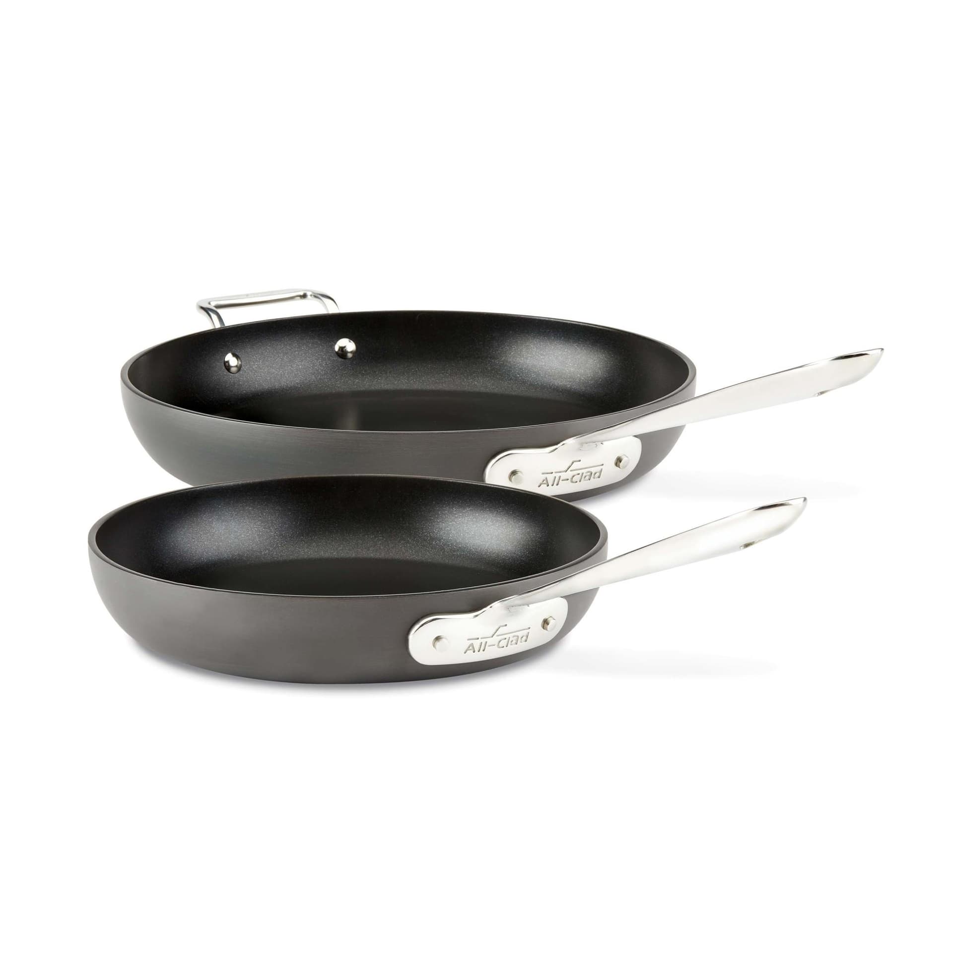 HA1 Non-Stick Hard Anodized 2-Piece Fry Pan Set - 8/10-inch