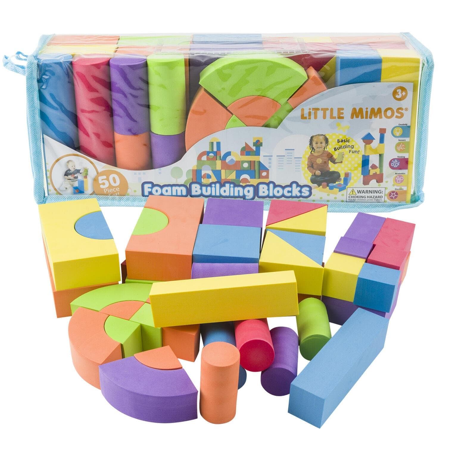50pc Foam Puzzle Block Set