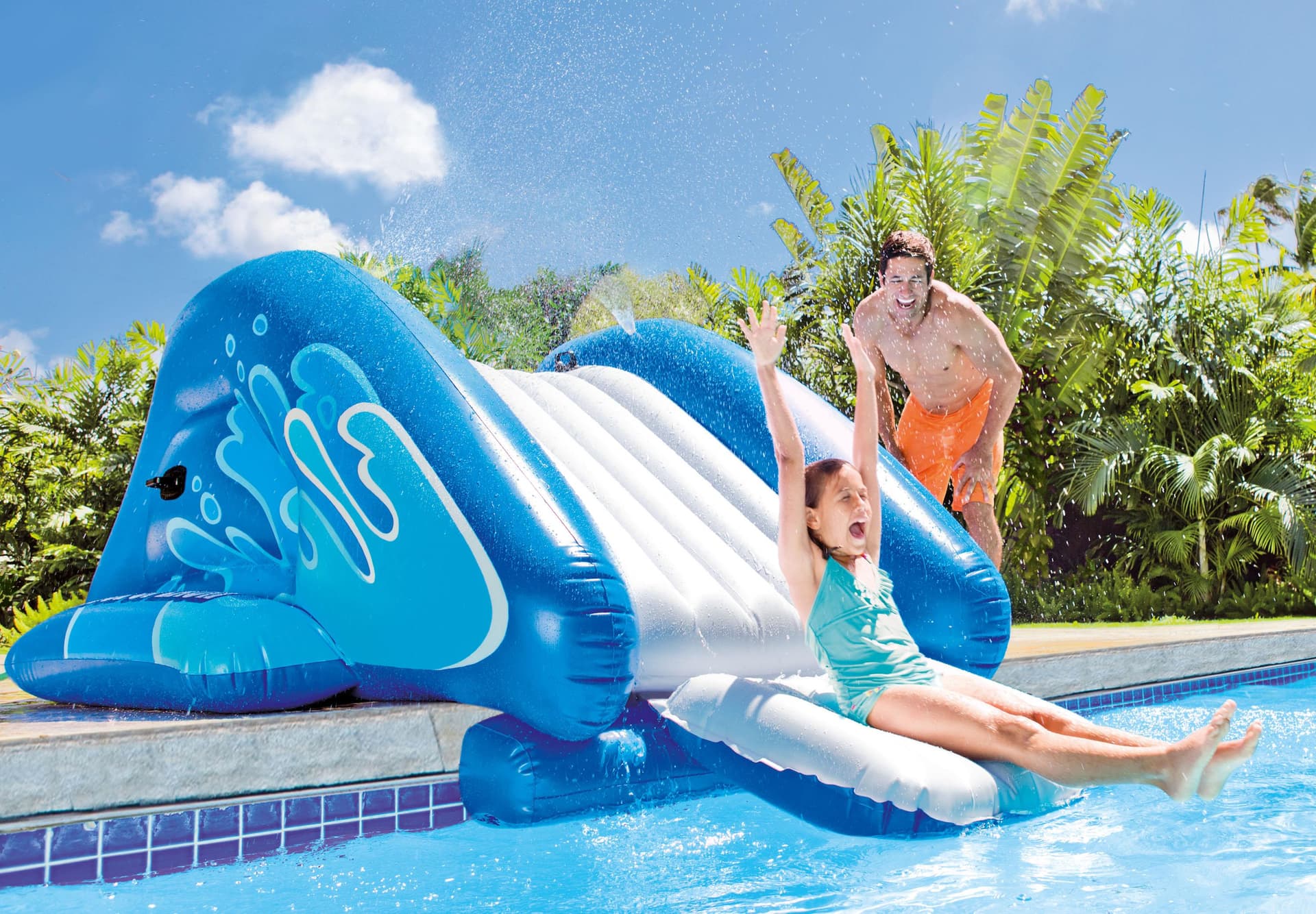 Kool Splash Pool Water Slide