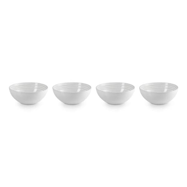 Set of 4 Vancouver Cereal & Soup Bowls White