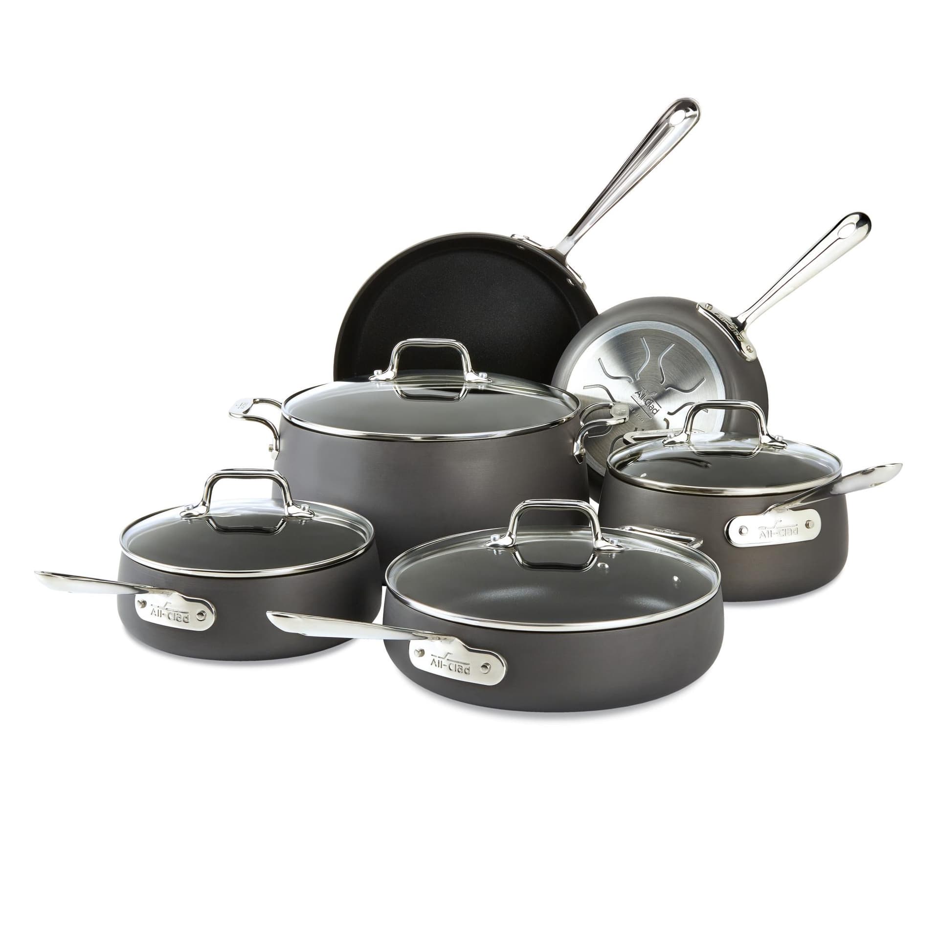 HA1 Non-Stick Hard Anodized 10-Piece Cookware Set
