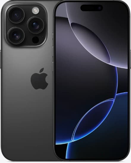 Apple - iPhone 16 Pro 1000GB - Black Titanium