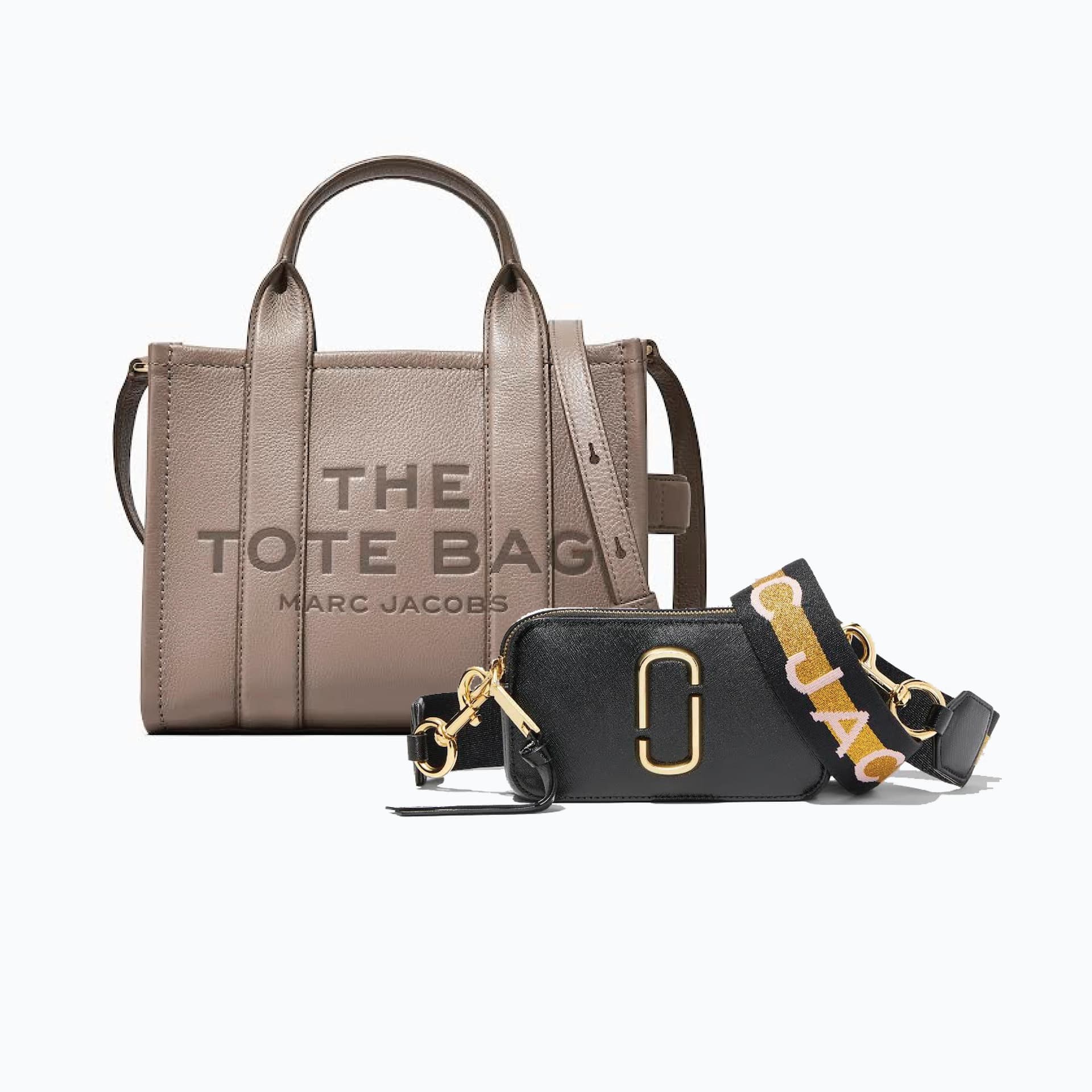 Small Leather Tote/Snapshot Duo