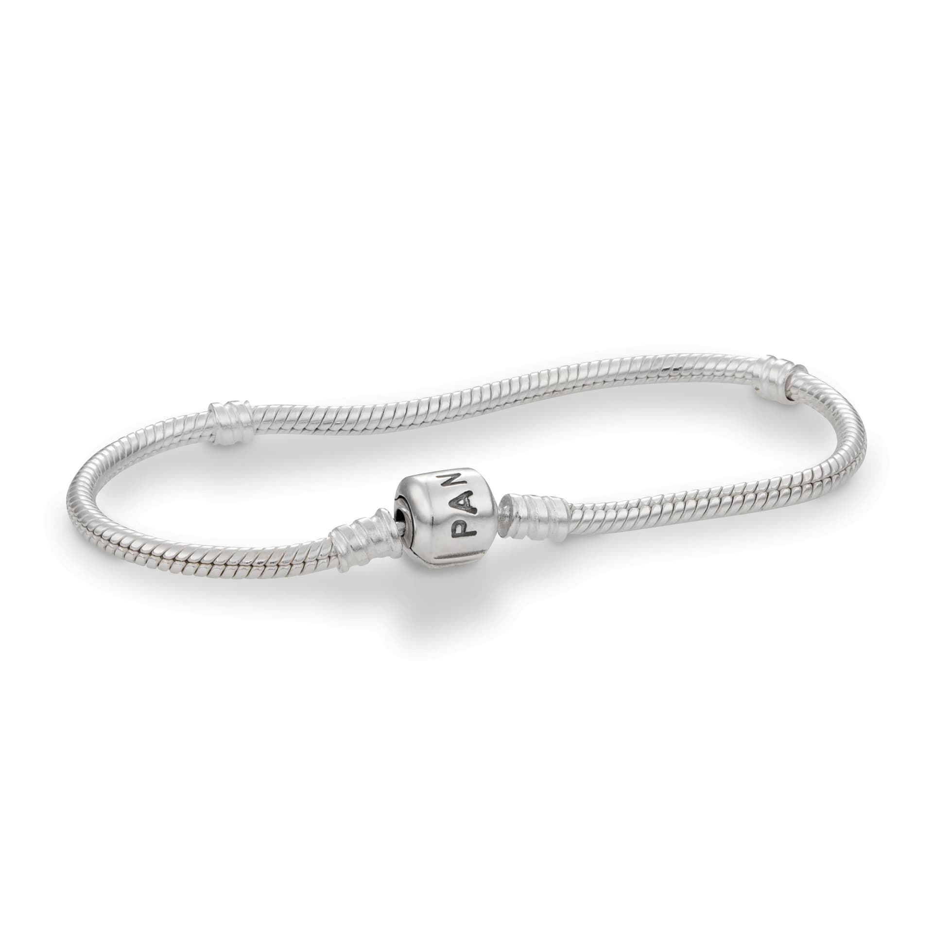 Iconic Silver Charm Bracelet Size 7.5"