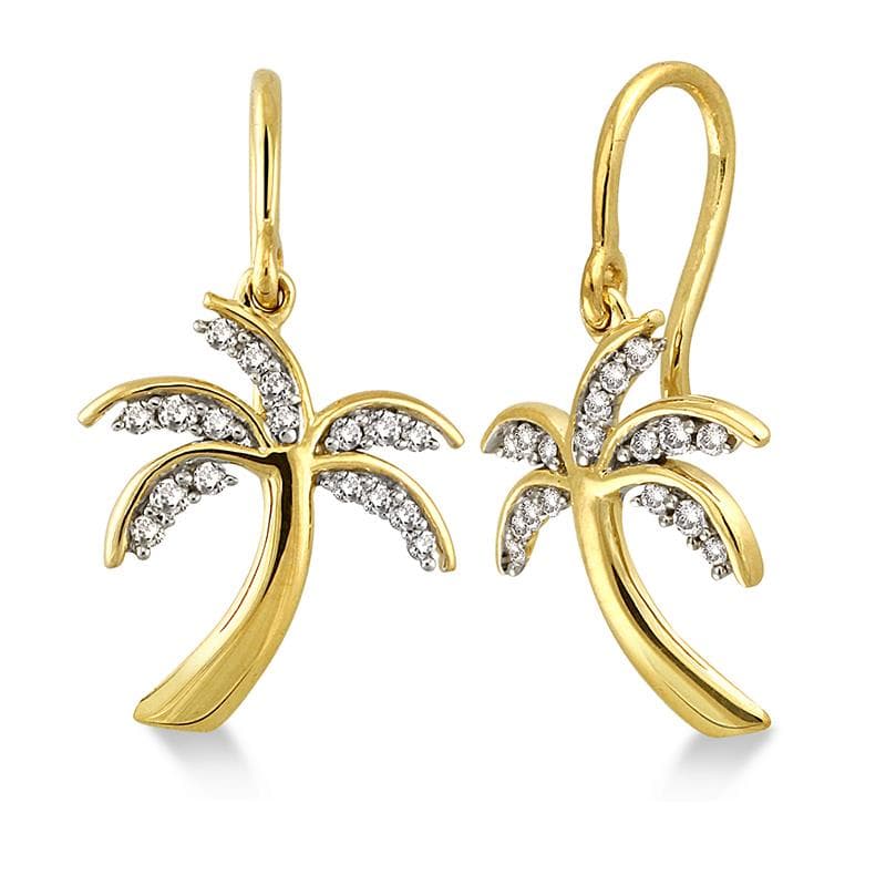 Palm Tree Earrings