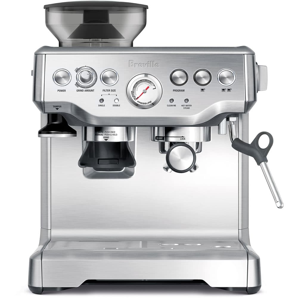 The Barista Express Programmable Espresso Machine with Grinder in Stainless Steel
