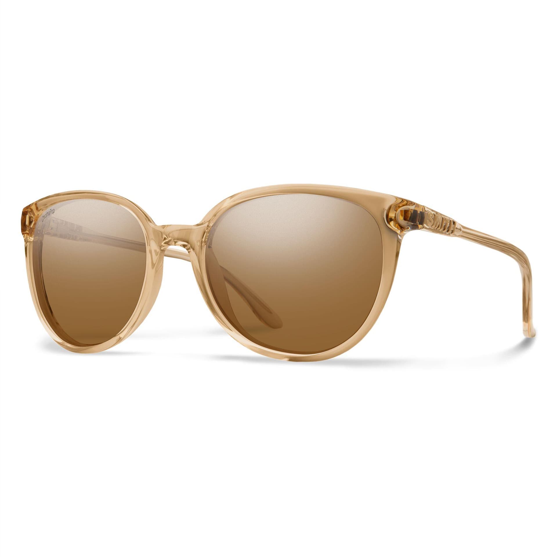 Smith - Cheetah Sunglasses - (Frame) Champagne Crystal; (Lens) Brown