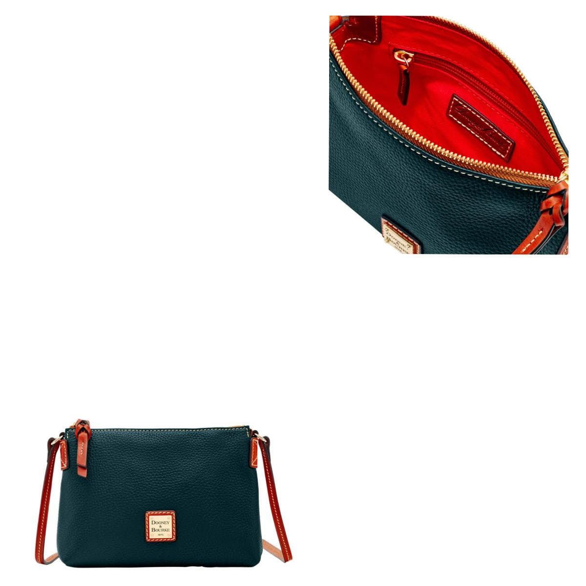 Pebble Grain Crossbody Pouchette