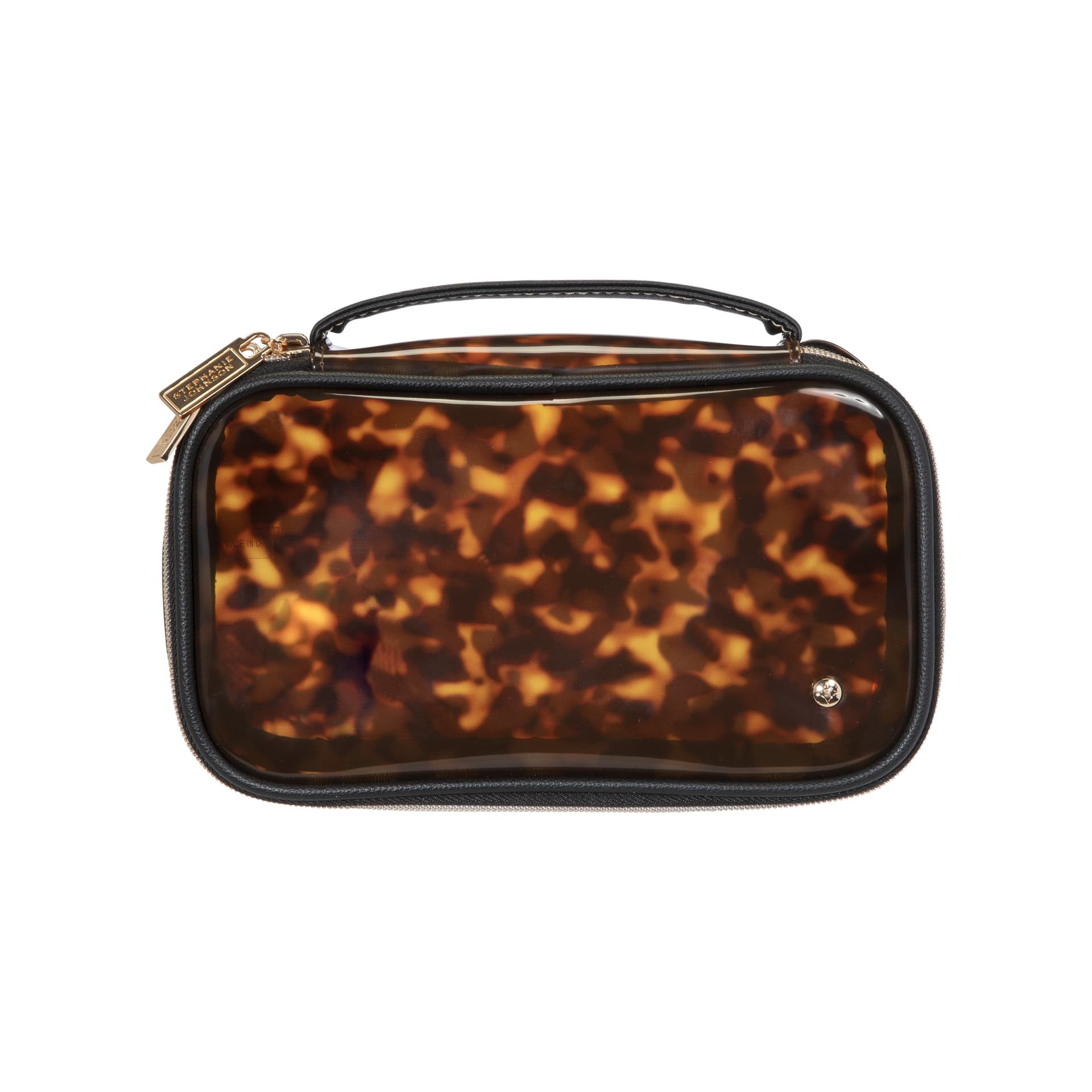 Stephanie Johnson - Miami Claire Medium Makeup Case - Clearly Tortoise