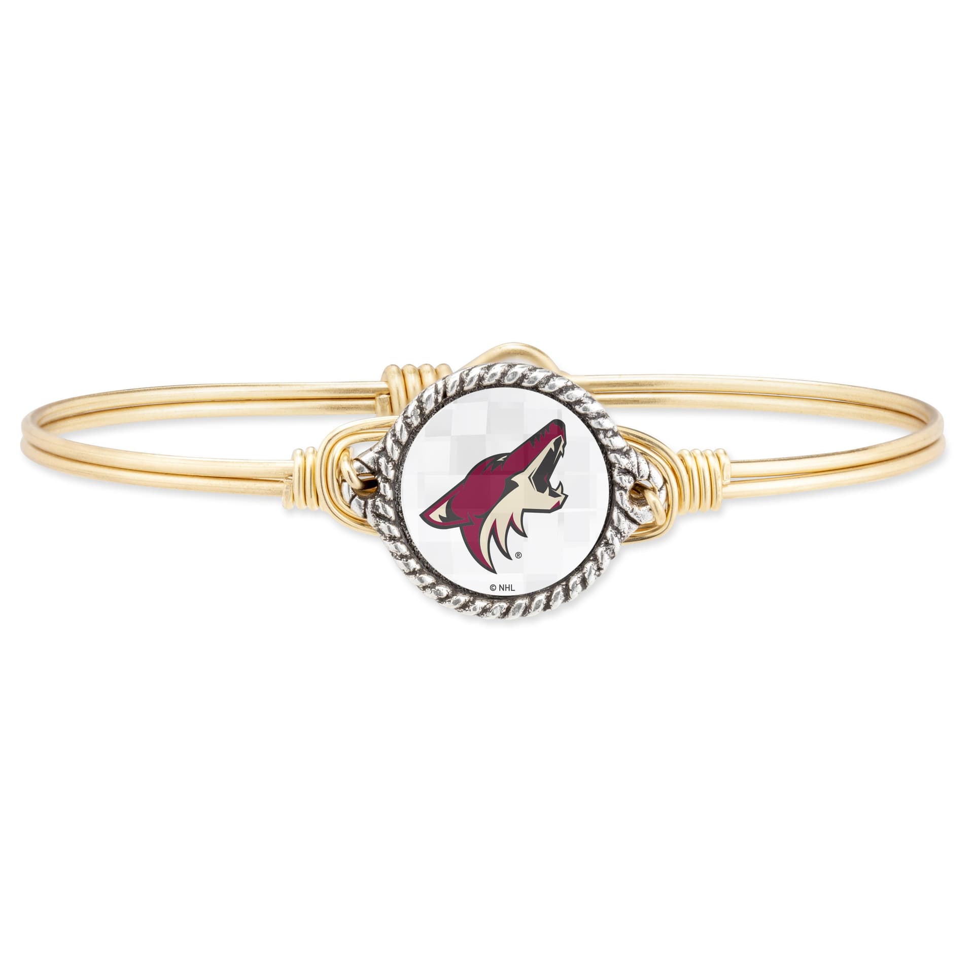 Arizona Coyotes Bangle Bracelet Size Petite