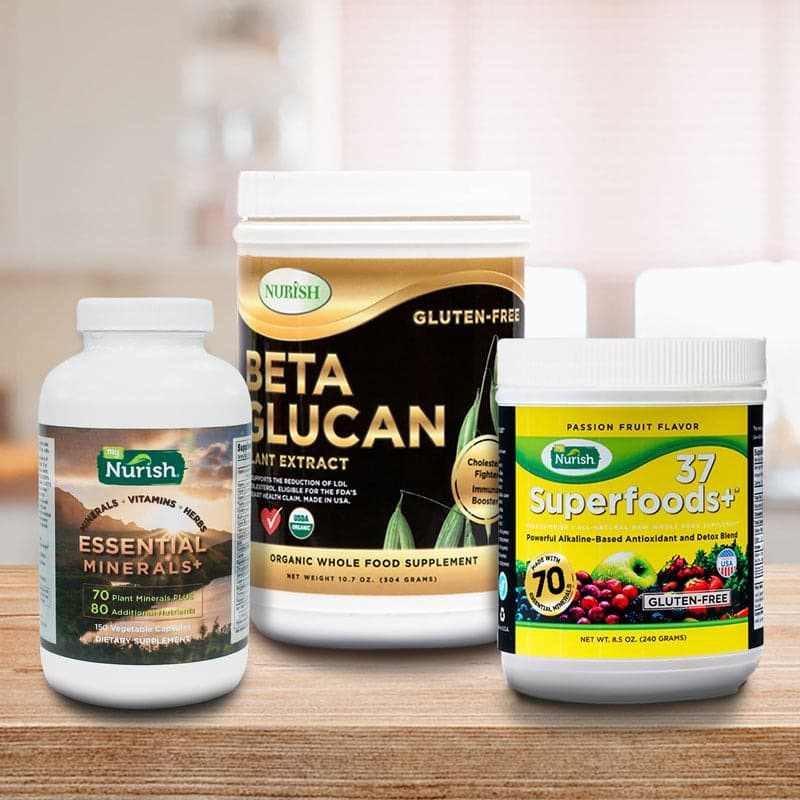 BODY COMPLETE - Enhanced Cell Recovery & Metabolism, Electrolyte, Immune Boost, LDL Fighter, Body Cleanse & Nourishment (Save $20) - ONE Passion Fruit, ONE Essential Minerals+ & ON