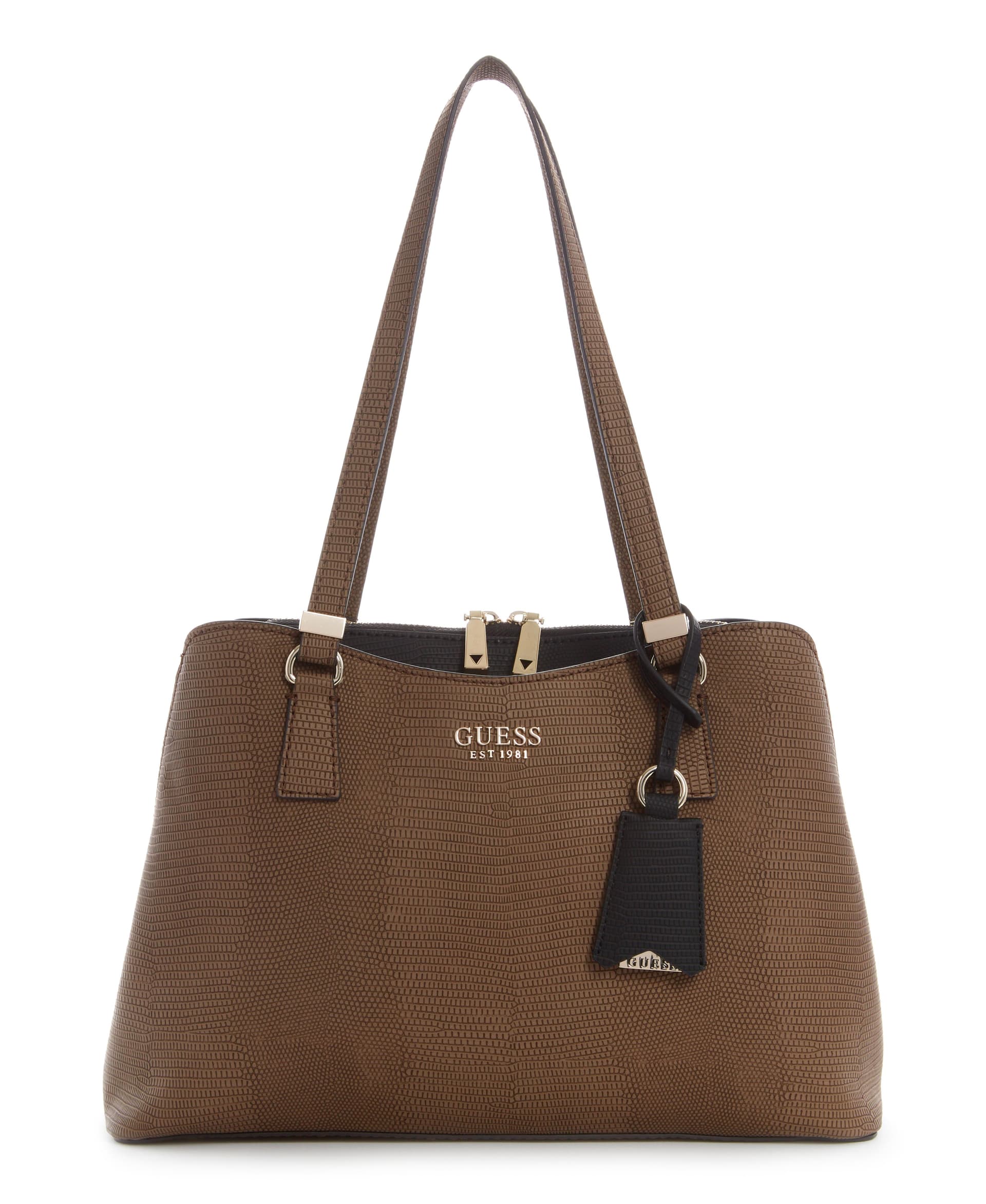 Lyndi Large Girlfriend Satchel - Chestnut Multi