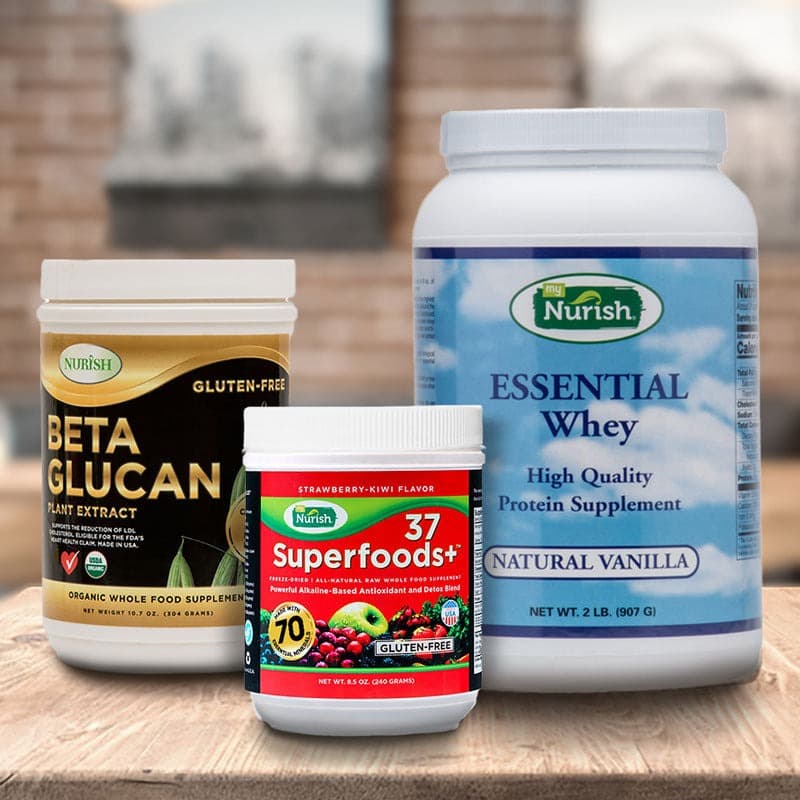 ONE Strawberry Kiwi & ONE Beta Glucan & ONE Vanilla Essential Whey Protein (Save $18)