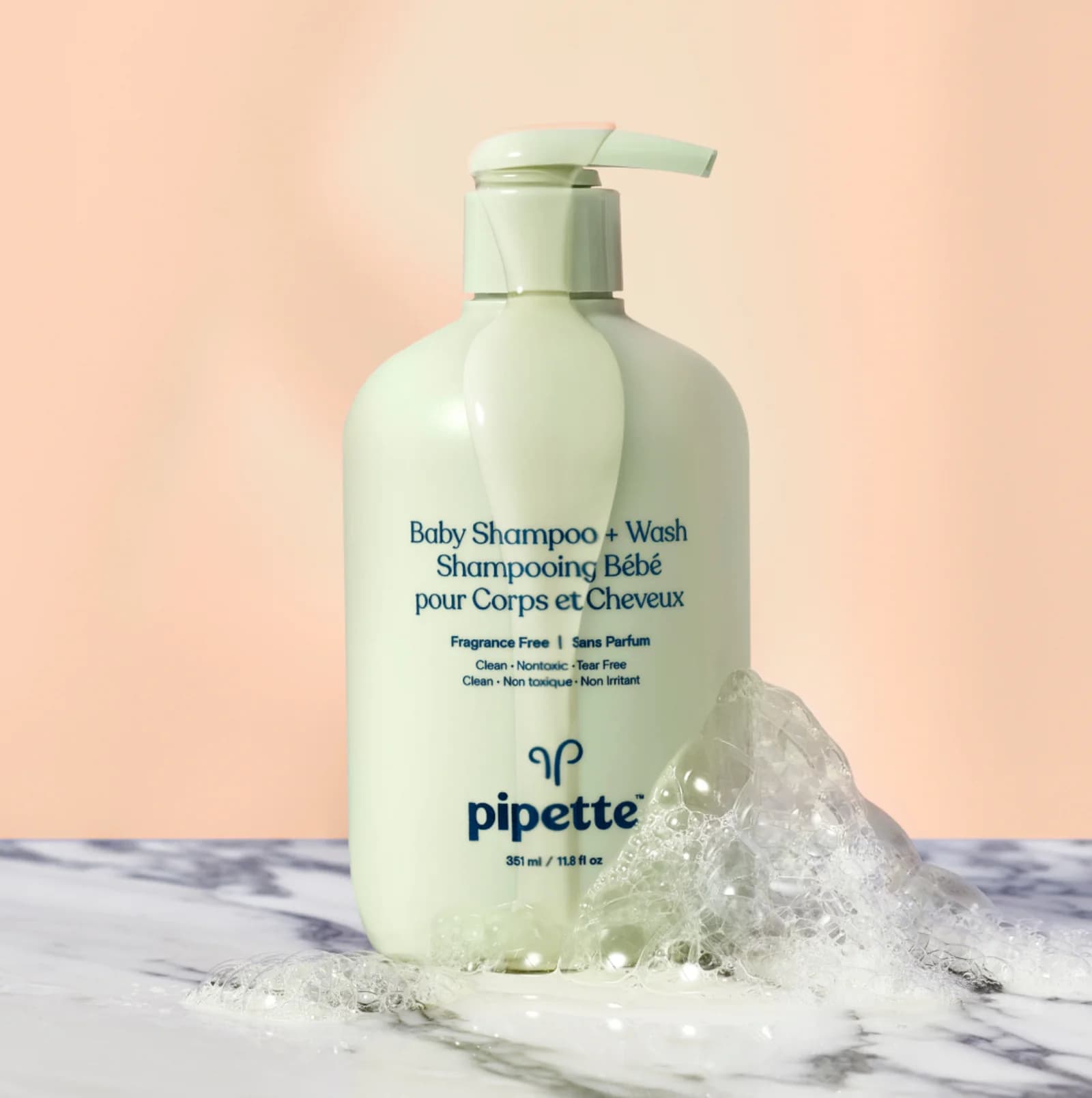 Fragrance-Free Organic Baby Body Wash and Shampoo