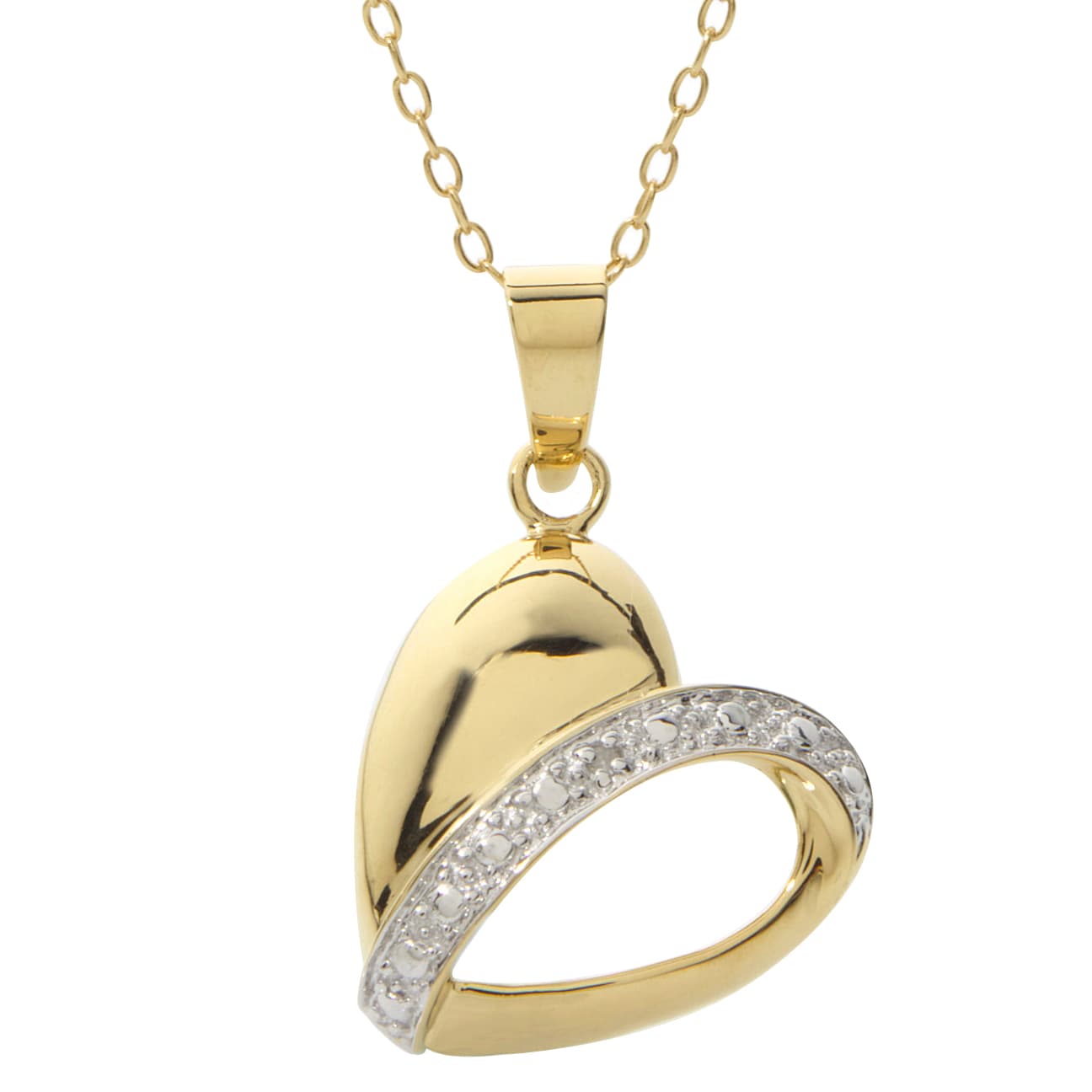 Diamond Heart Necklace