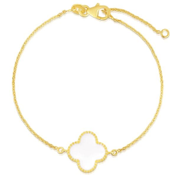 White Clover Bracelet