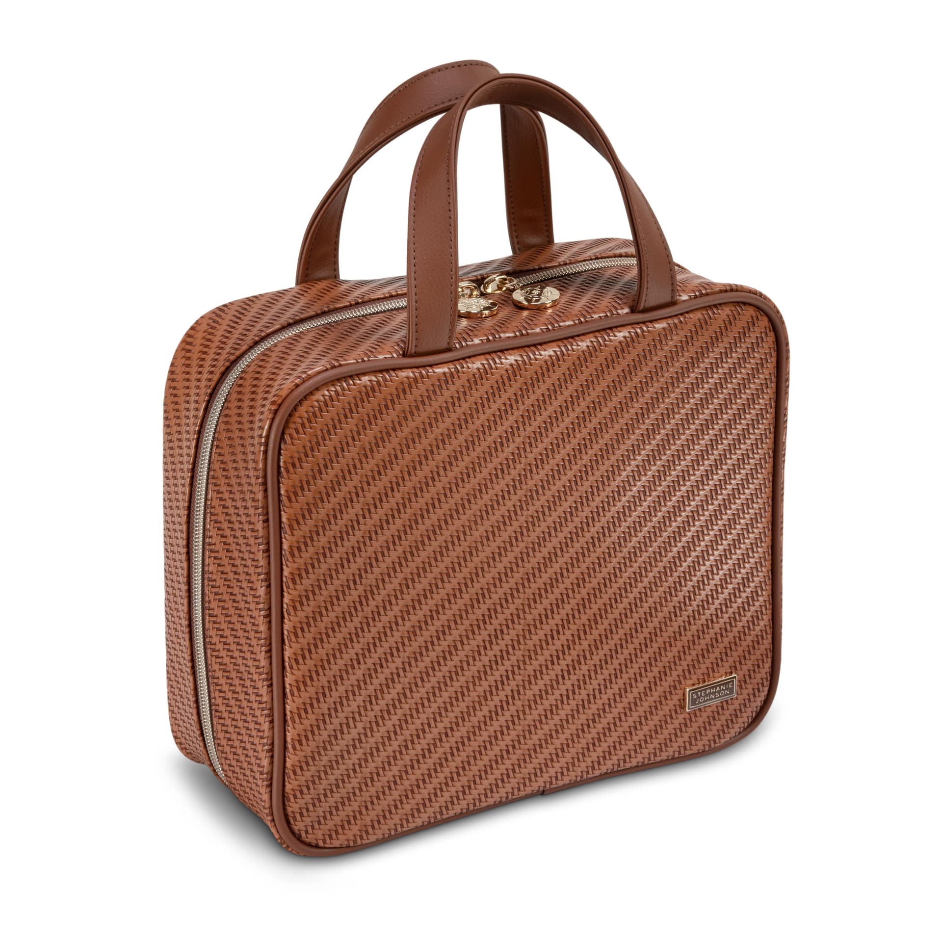 Stephanie Johnson - Rosewood Martha Large Briefcase - Cognac