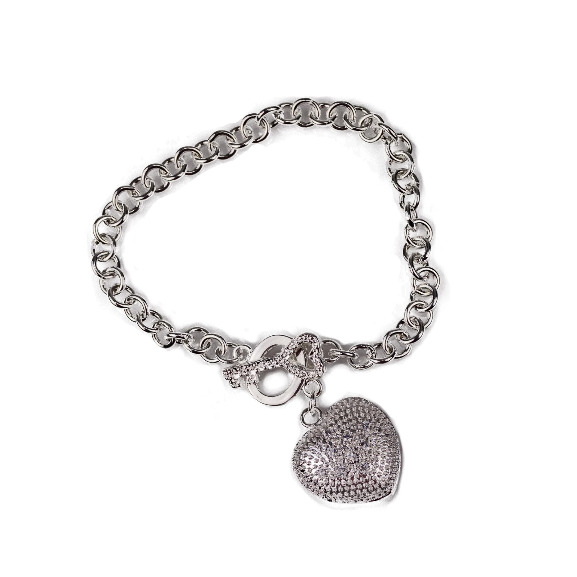 Key To Your Heart Two-Sided Bracelet