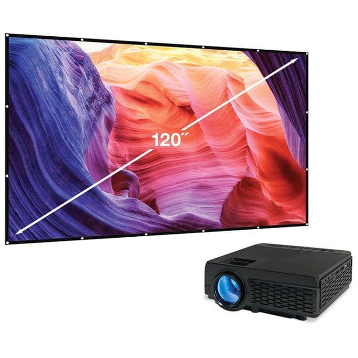 All-In-One Projector + Screen Kit