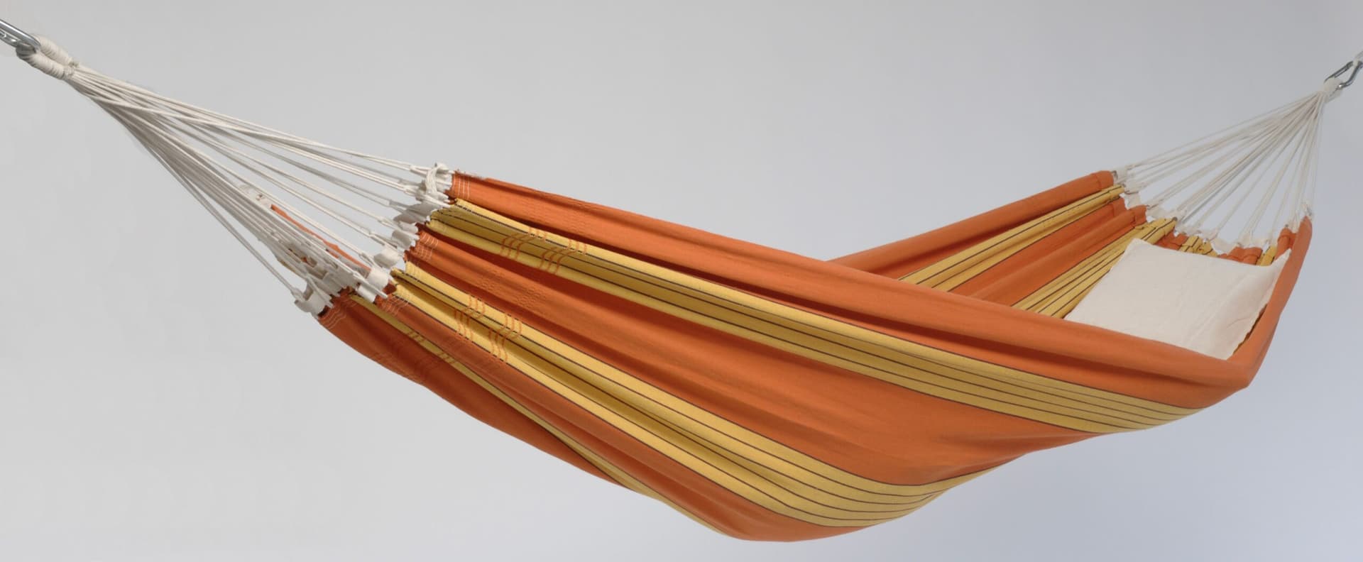 Brazilian Paradiso Hammock Double Orange