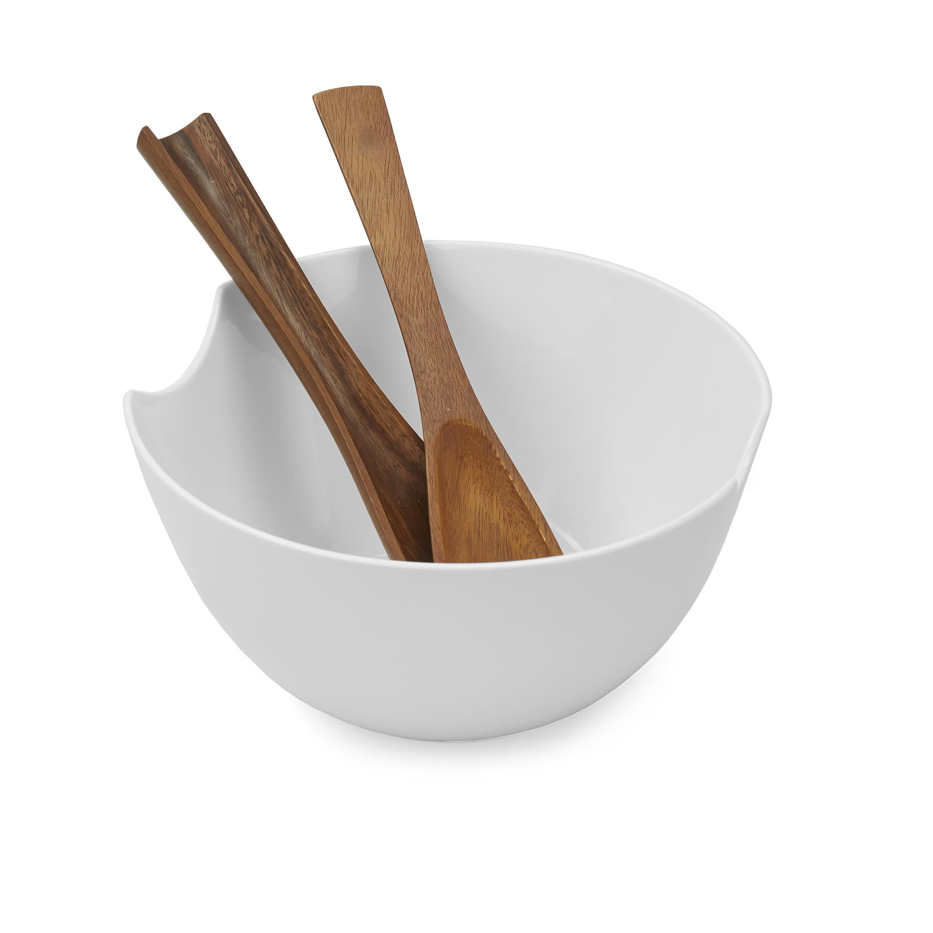 Quatro Salad Bowl W/ Servers