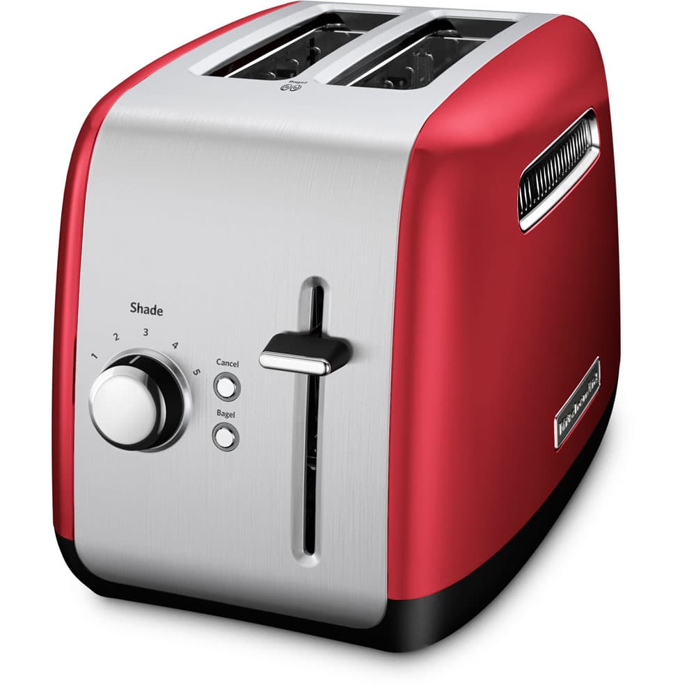 2-Slice Toaster with Illuminated Button in Empire Red