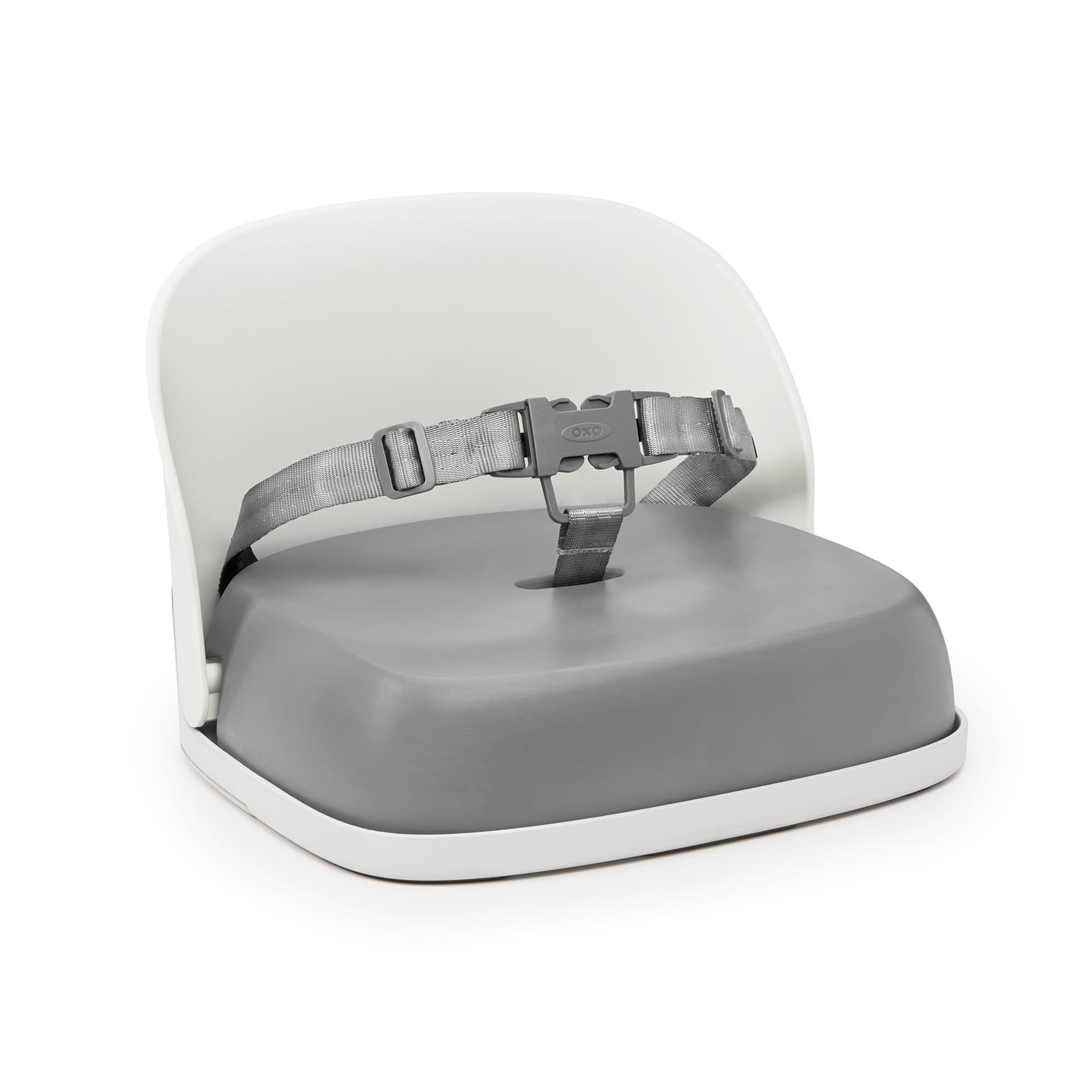Tot Perch Booster Seat w/ Straps Gray
