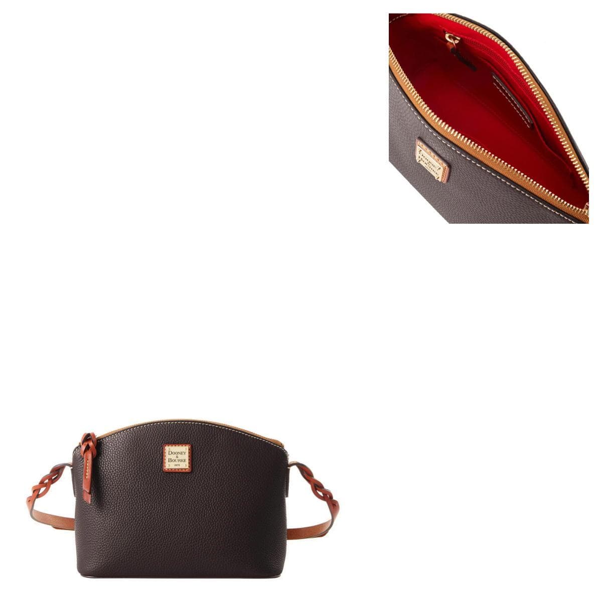 Pebble Grain Penny Crossbody