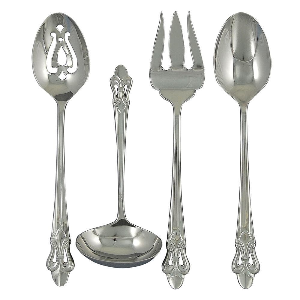 4pc Fleur de Lis Hostess Set