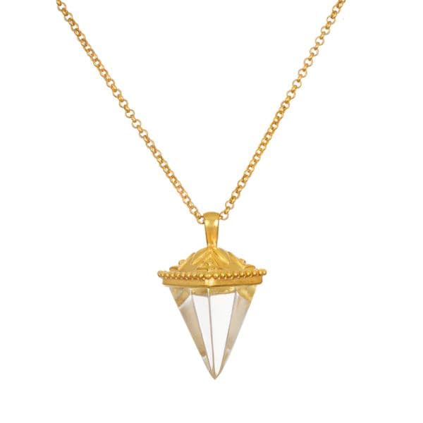 Satya Crystal Long Necklace