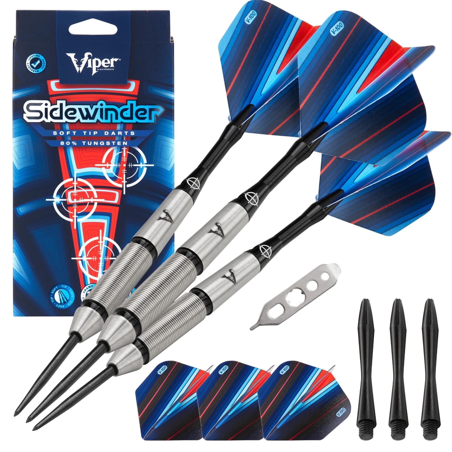 Viper Sidewinder Tungsten Steel Tip Darts 23 Grams