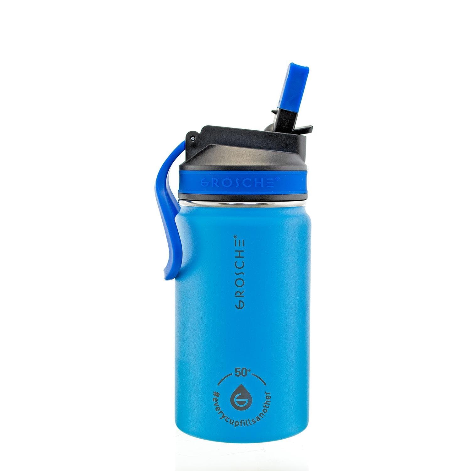 Lil Chill Kids Stainless Steel Insulated Sip Flask White