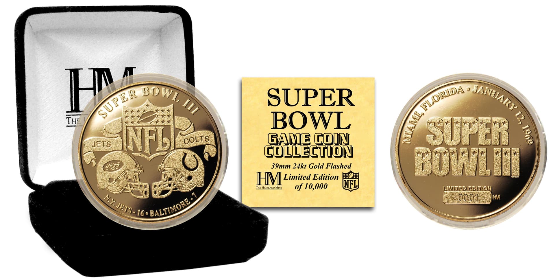 Super Bowl III Flip coin