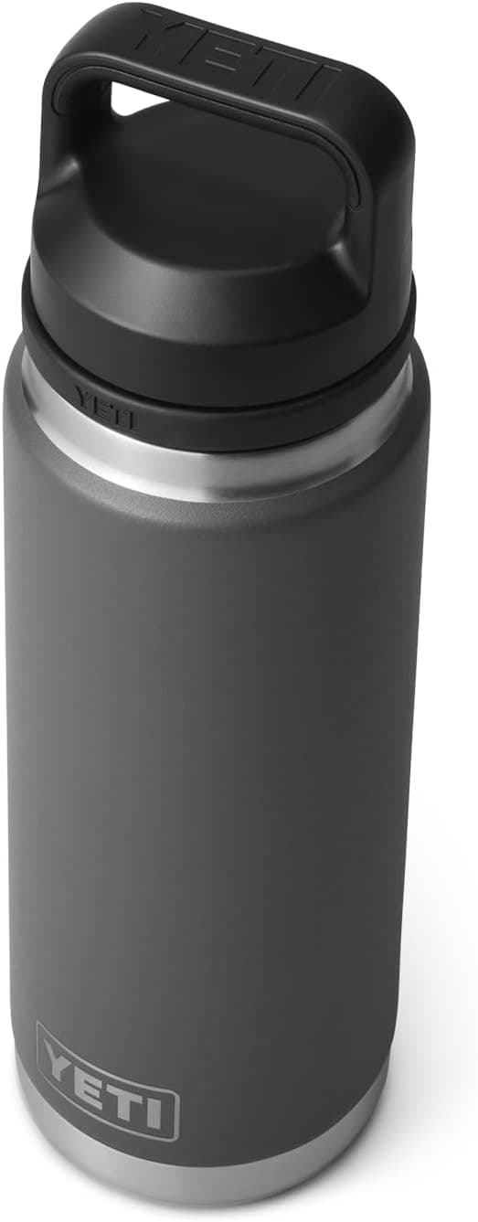 Yeti Rambler 26 oz Bottle Chug Cap, Charcoal