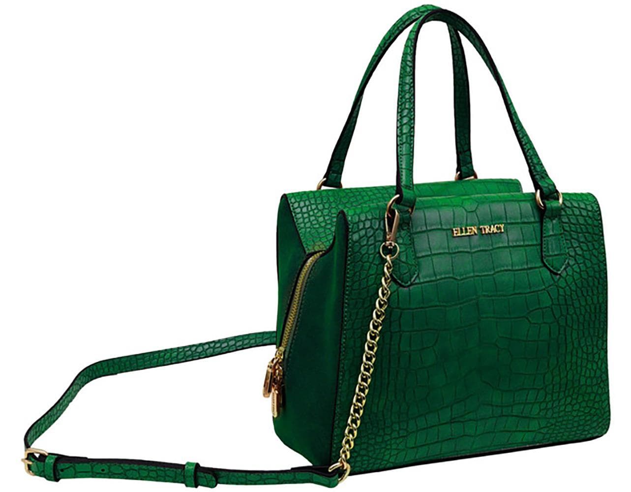 Croco Satchel