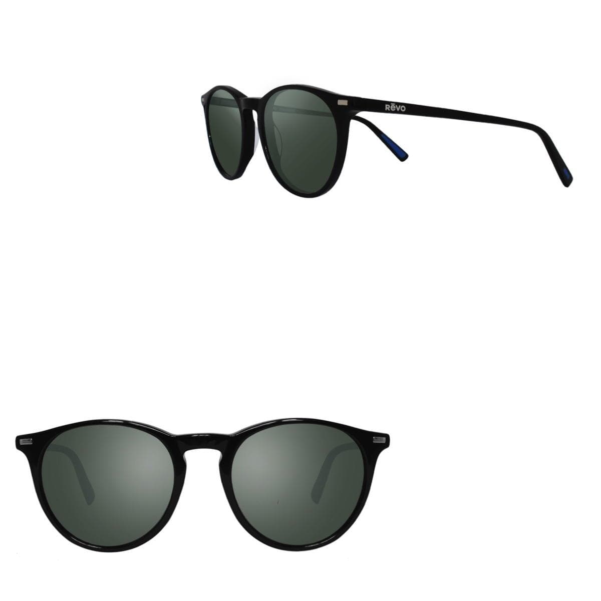 Sierra Petite Round Glass Lens Sunglasses