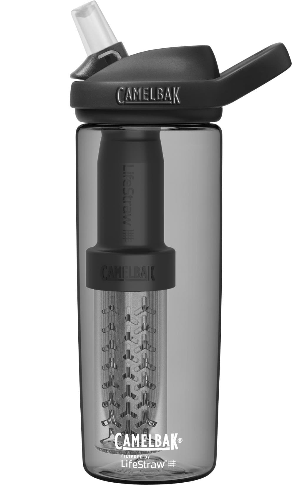 Eddy+ 20oz/.6L Filtered Everyday Bottle in Charcoal