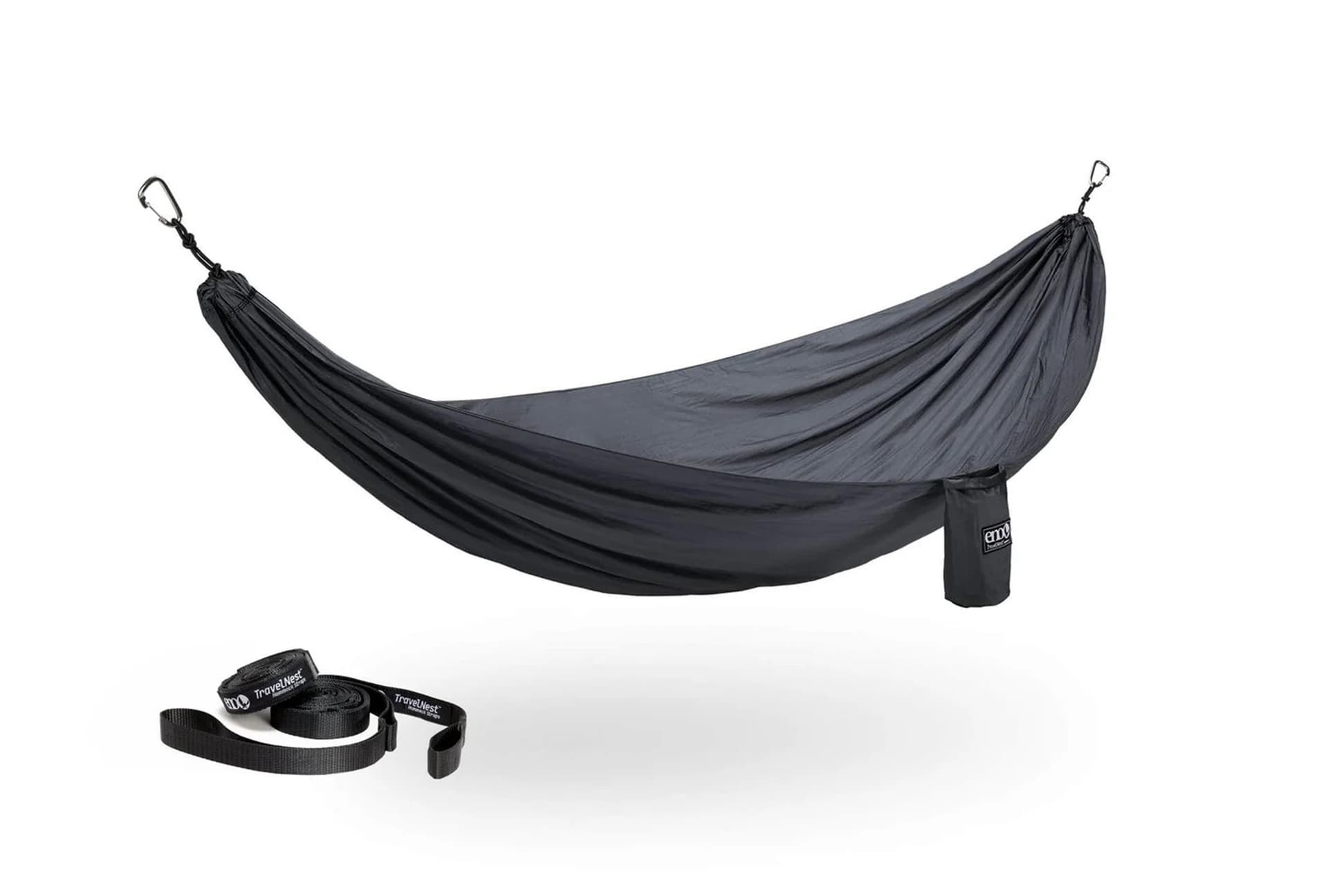TravelNest Hammock + Straps Combo - Charcoal