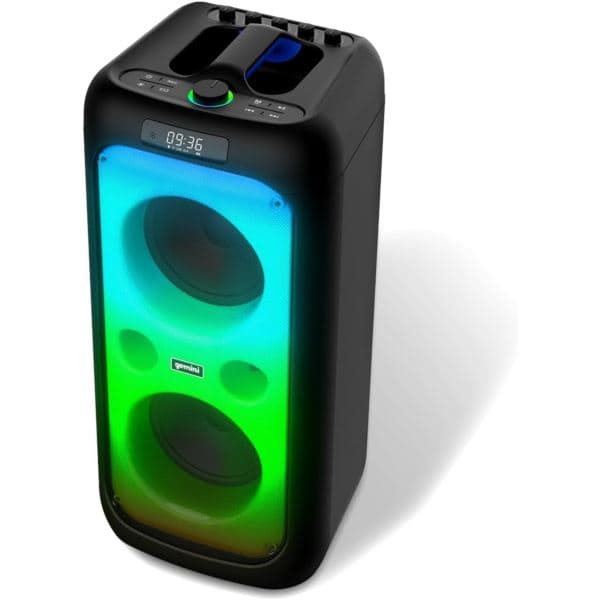 Dual Portable Bluetooth Boombox Size 6.5"