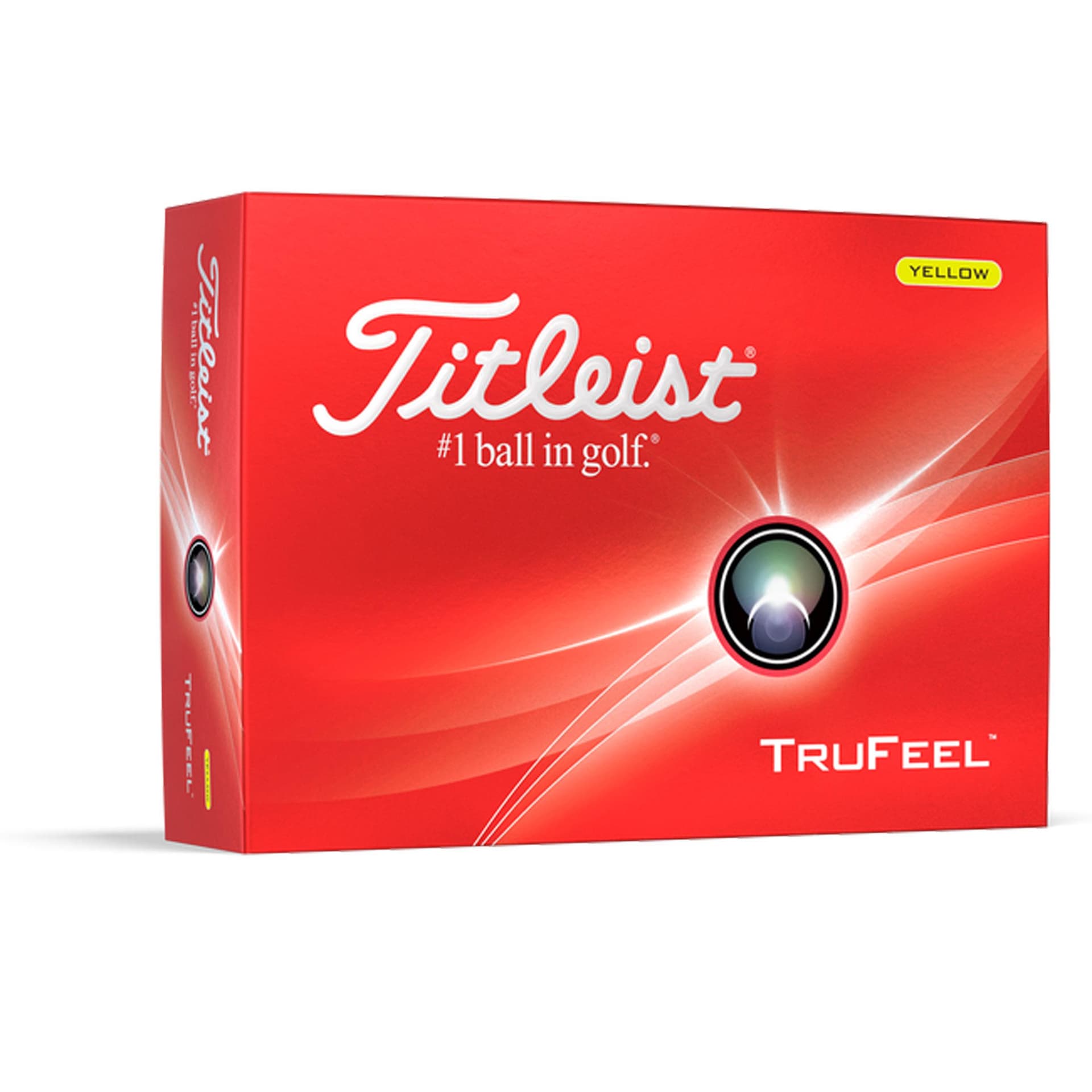 Titleist TruFeel Yellow 2024 Golf Balls - 1 Dozen