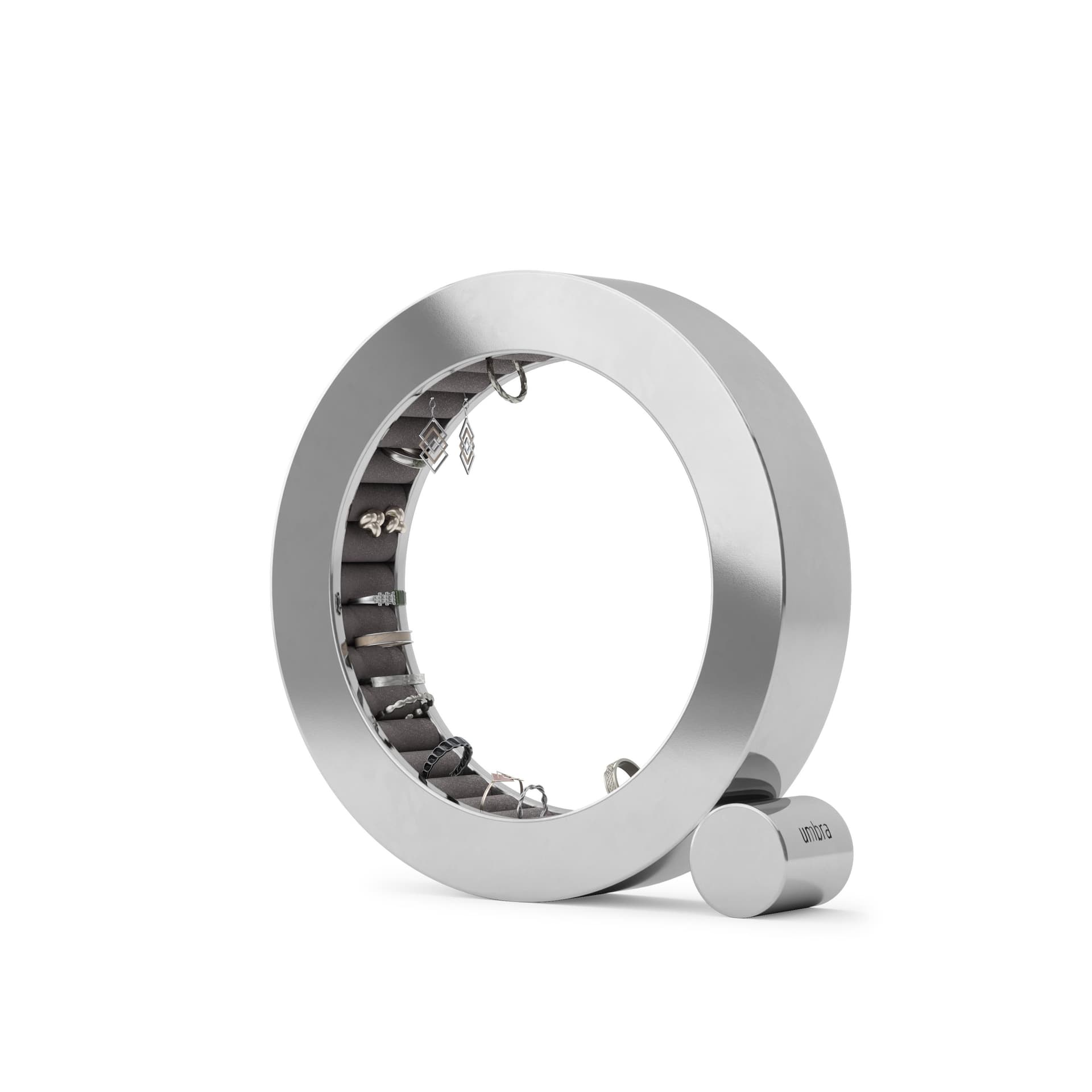 Ferris Jewelry Organizer Metal Chrome