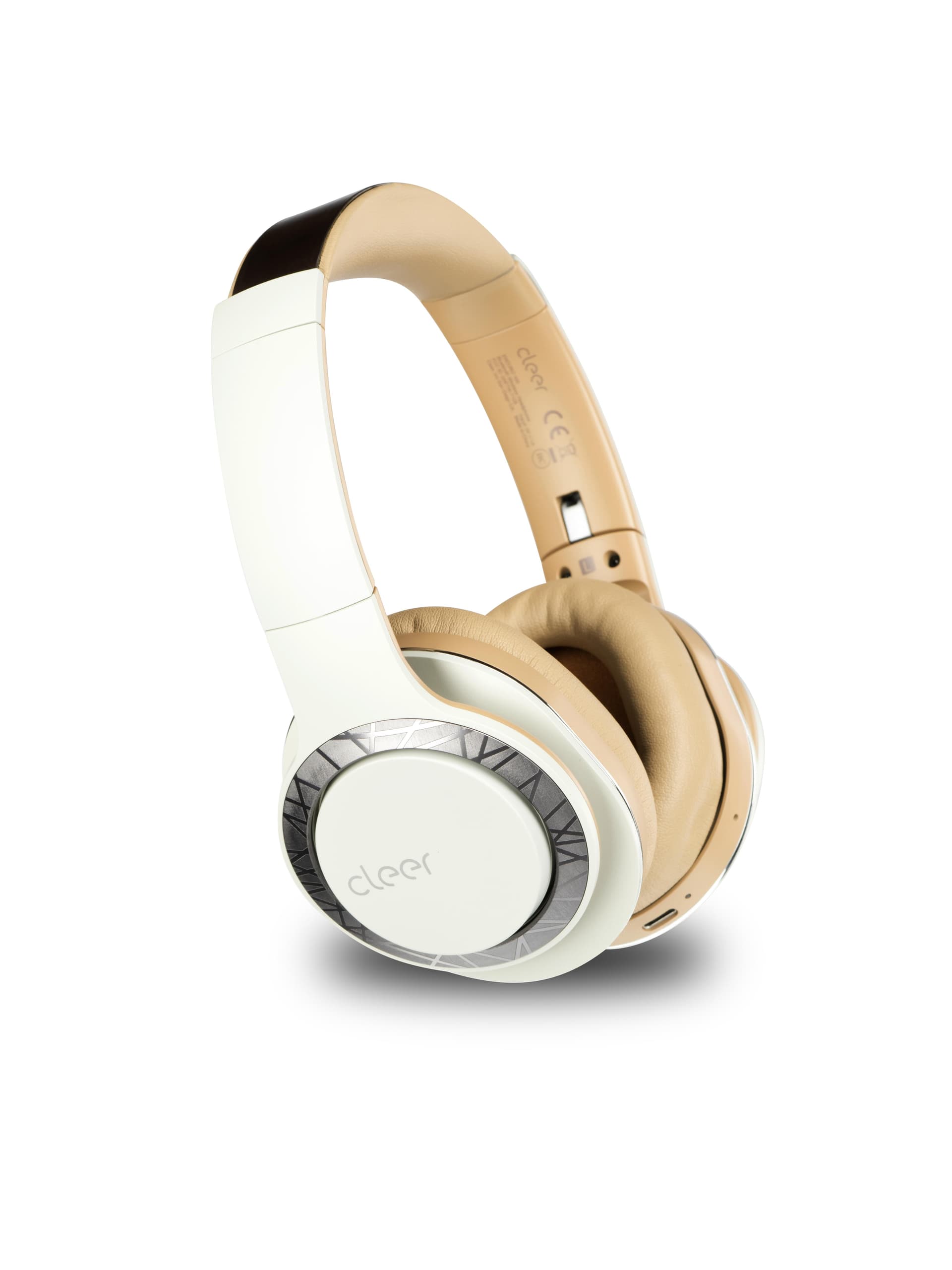 Cleer Over-Ear Bluetooth Headphones - Sand