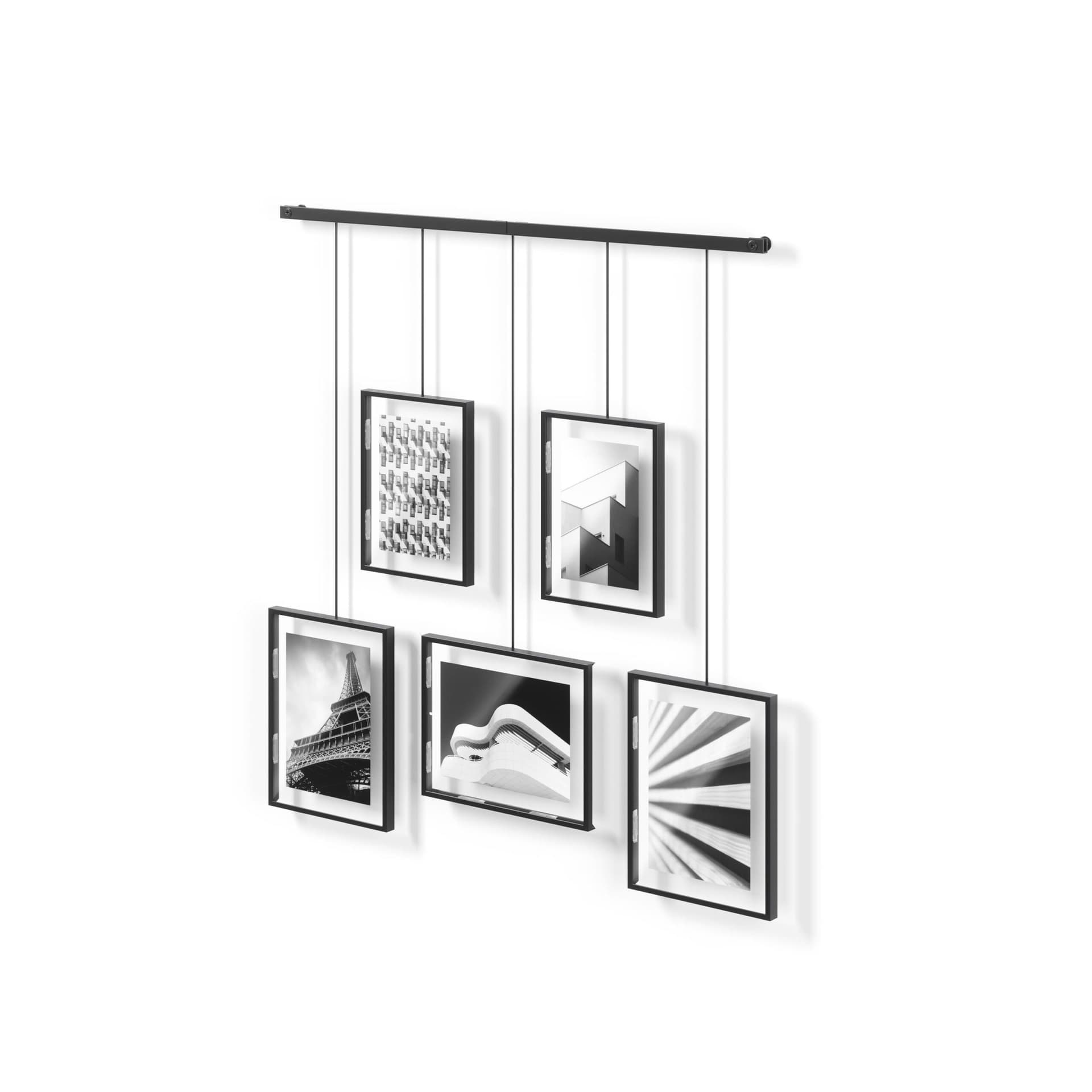 Exhibit Picture Frame Gallery Set 50p Chrome