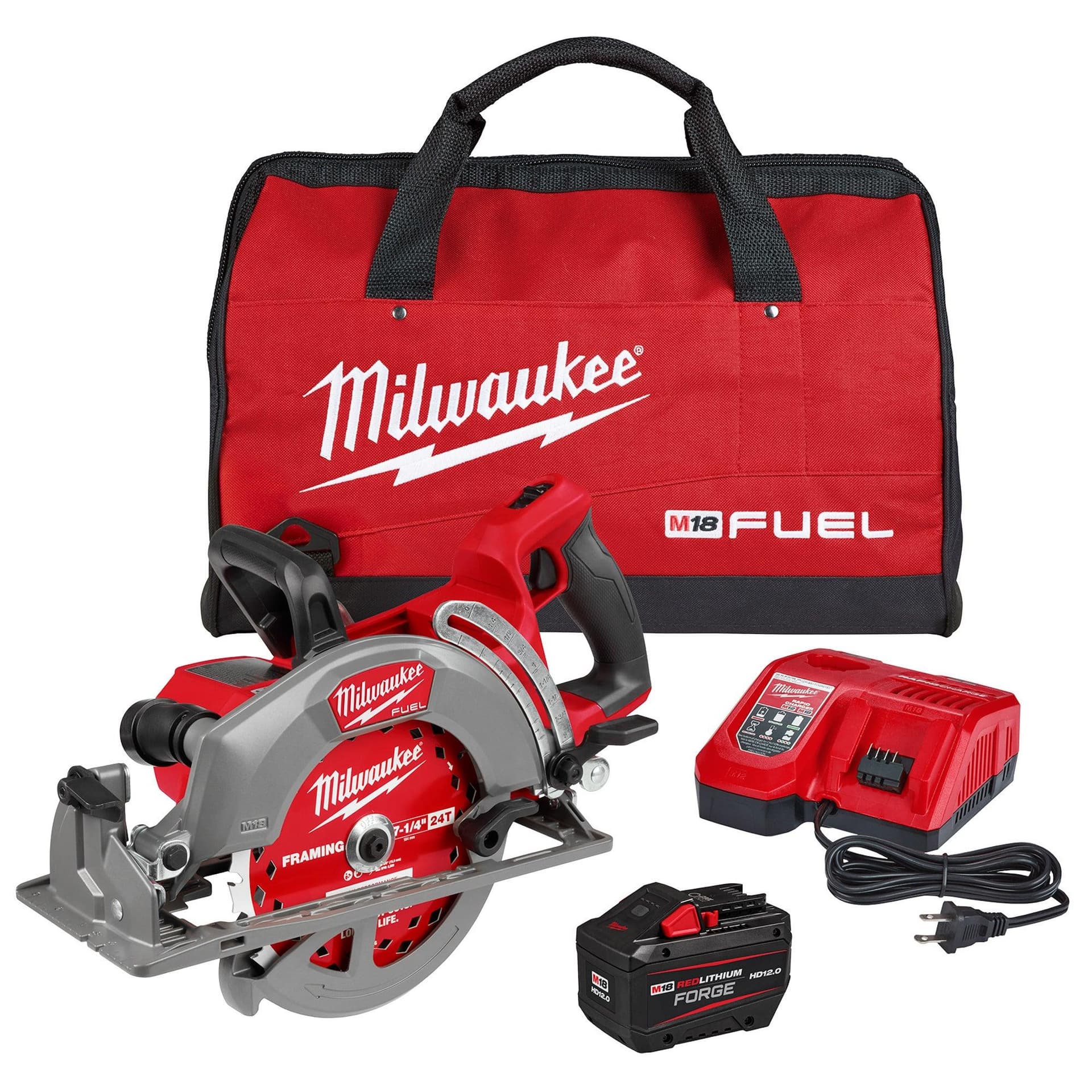 M18 FUEL 7-1/4" Rear Handle Circular Saw Kit