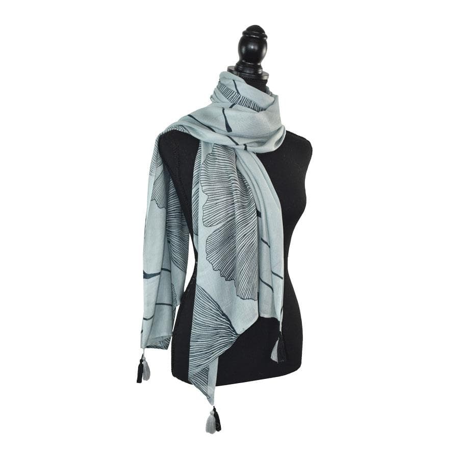 Ginko Floral Scarf