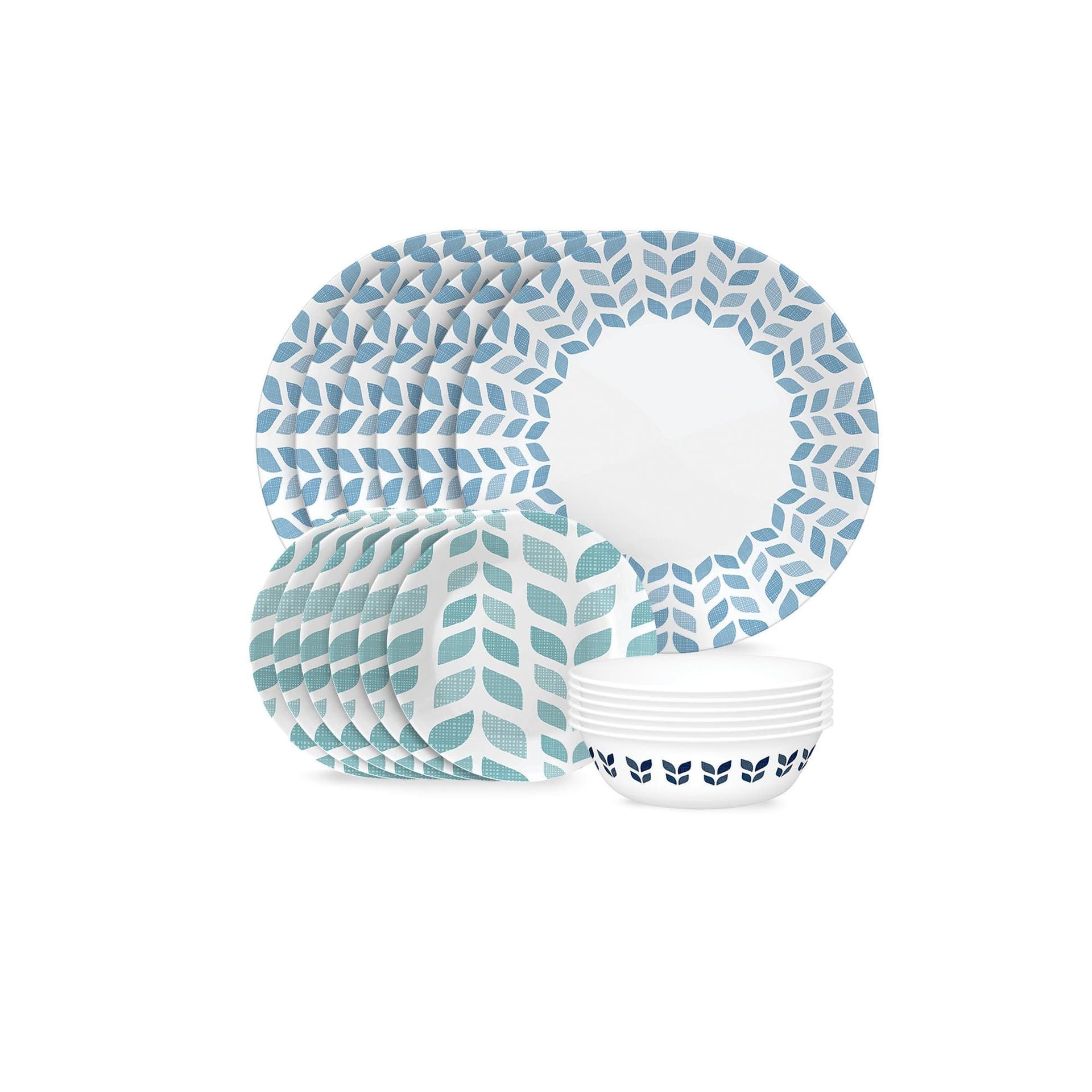 18pc Global Collection Northern Pines Dinnerware Set